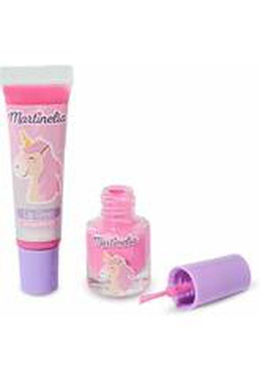 Martinelia brillo labial + esmalte de uñas de unicornio