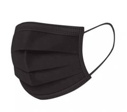 Mascarilla Quirúrgica Negra