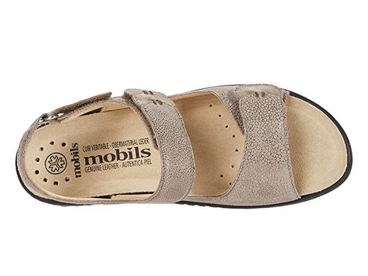 Mephisto sandalia mujer Getha dark marrón