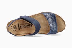 Mephisto sandalia mujer Thelma navy azul marino