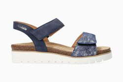 Mephisto sandalia mujer Thelma navy azul marino
