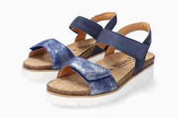 Mephisto sandalia mujer Thelma navy azul marino