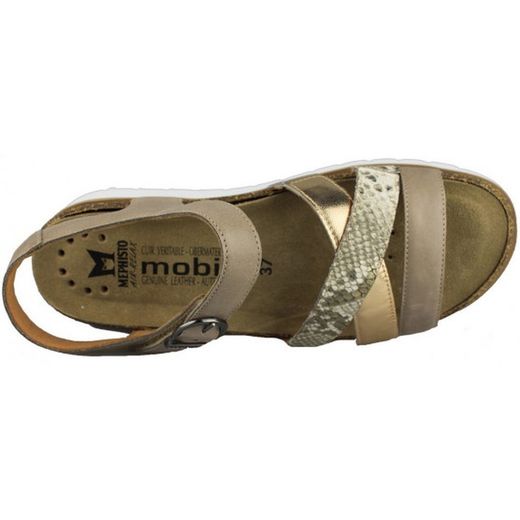 Mephisto sandalia mujer Thina light taupe