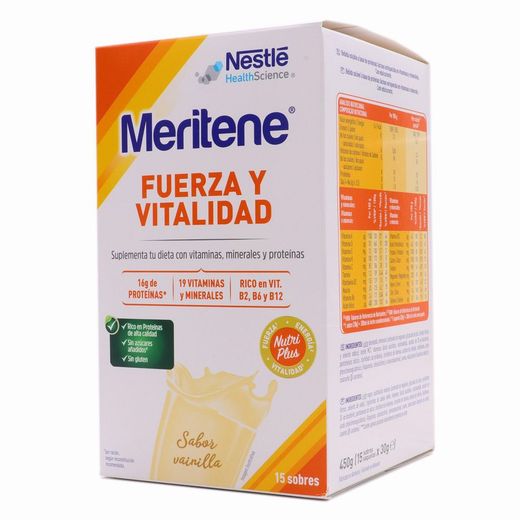Meritene força i vitalitat sobres