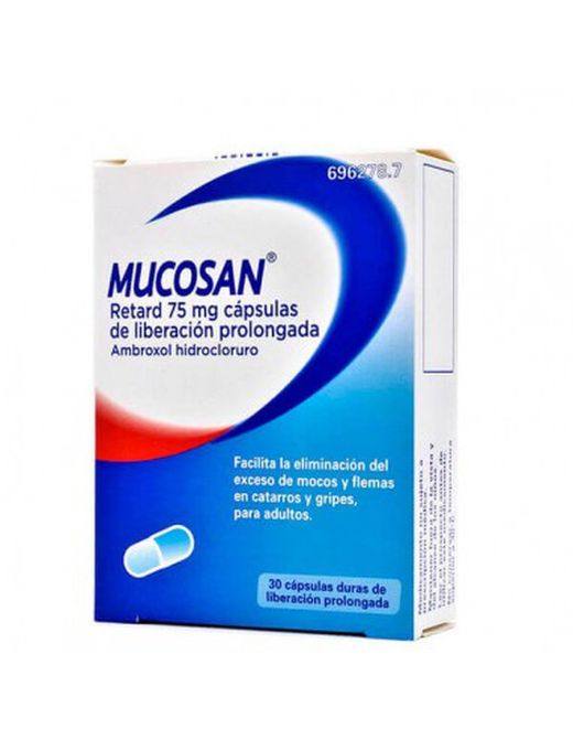 Mucosan retard 75 MG 30 capsulas liberación prolongada