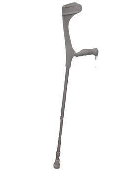 Muleta ergonòmica d'alumini resistente a 140 kg