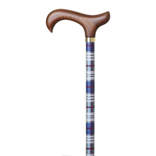 Bengala extensível de alumínio estampada com esquadros REF. 405