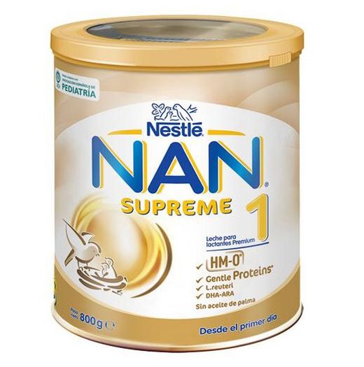 Leite infantil em pó Nan Supreme 1 800g