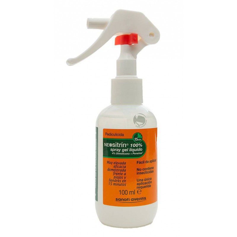 Neositrín spray gel tratamiento contra piojos y liendres –  ParaFarmaciasOnline