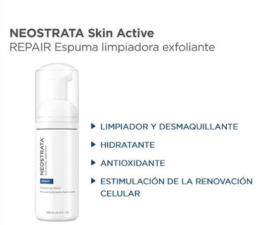 Neostrata Skin Active Repair Escuma Netejadora Exfoliant envàs de 125 mL
