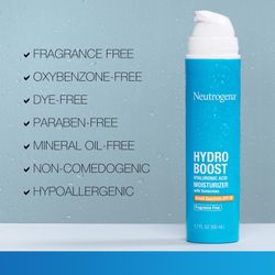 Fluido Hidratante Neutrogena Hydro Boost FPS 50 1 Frasco 50 ML