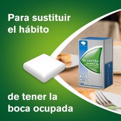 Nicorette Ice Mint 4 mg – 105 gomas medicinais