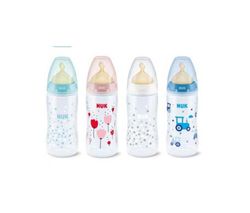 Nuk Biberón Látex Frist Choice+ 0-6M T.M 300 ml