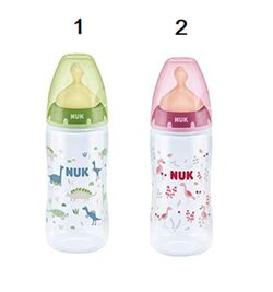 Nuk Biberón Látex Frist Choice+ 0-6M T.M 300 ml