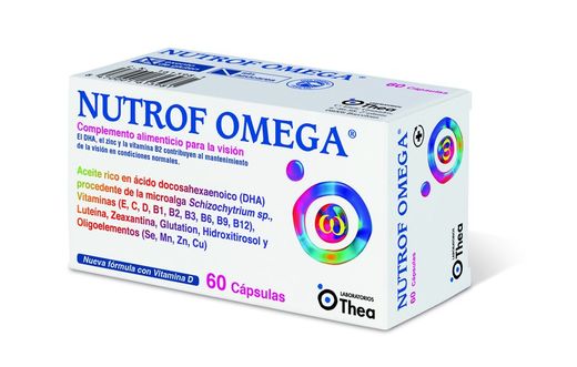 Nutrof omega 60 capsulas
