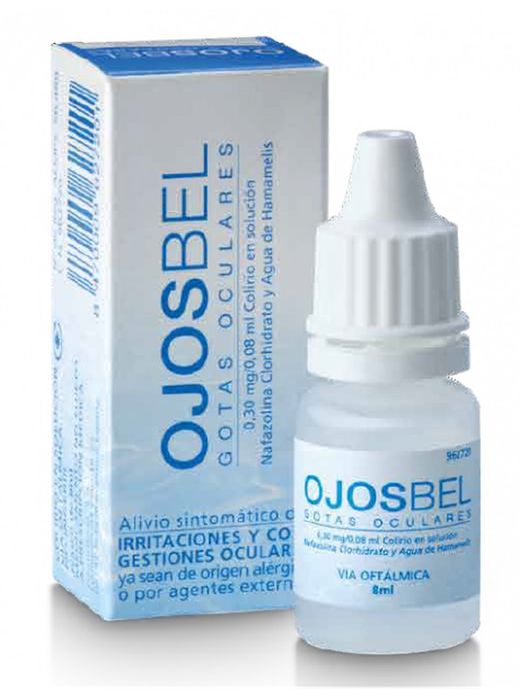 Ojosbel 0,3 mg/ml + 0,08 ml/ml colirio en solución 1 frasco 8 ml