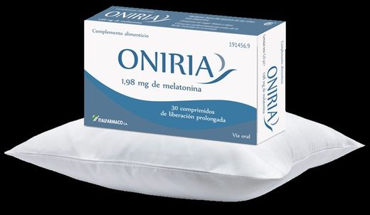 Oniria 1.98 mg melatonina per agafar el son 30 comprimits d'acció perllongada