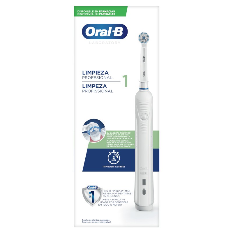 Oral B Pack cepillo eléctrico limpieza y protección profesional 3 —  Farmacia y Ortopedia Peraire