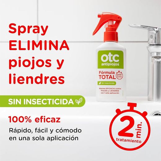 Fórmula total anti-piolhos de venda livre 125 ml