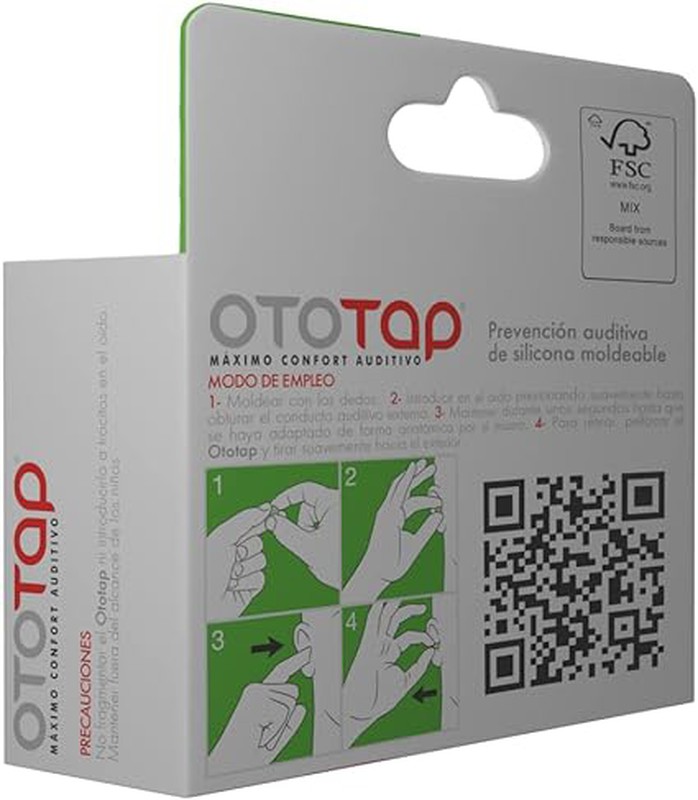 OTOTAP Silicona moldeable 6 Unidades — Farmacia y Ortopedia Peraire