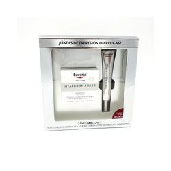 Pack Eucerin Hyaluron-Filler x3 efecto tratamiento antiarugas crema + contorno ojos