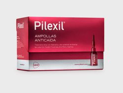 Pack Pilexil champú anticaída para frenar la caída del cabello en mujeres y hombres300 ml o 500 ml+ ampollas anticaída 15 + 5 ampollas de regalo
