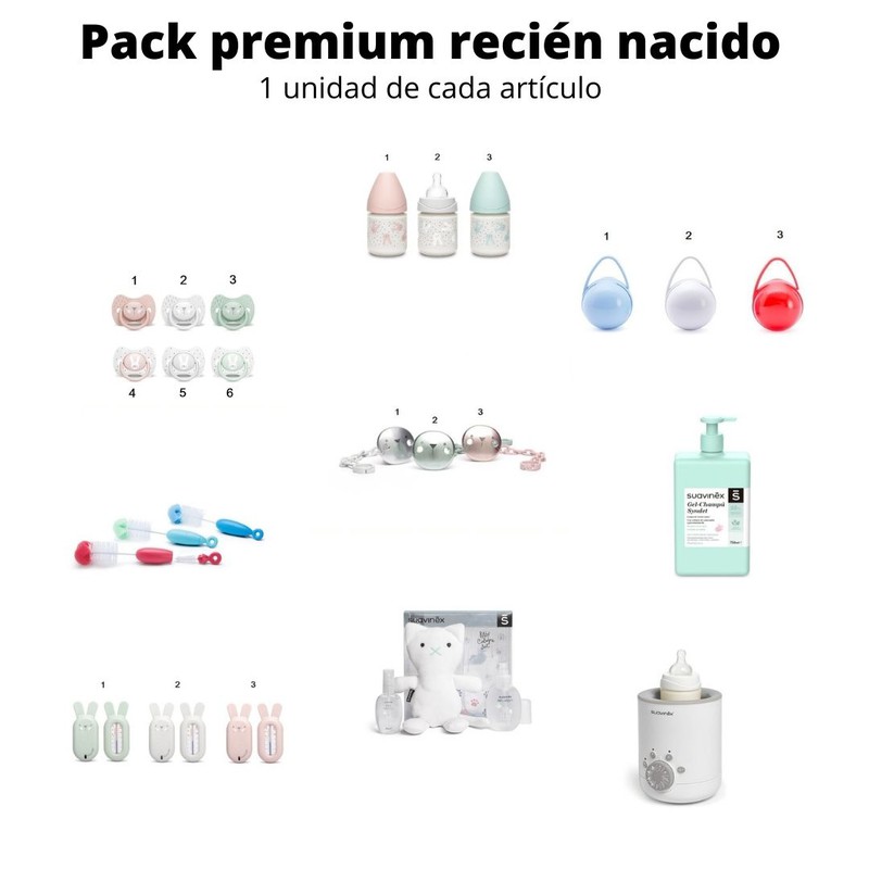 Pack Suavinex para bebés recién nacidos Premium — Farmacia y Ortopedia  Peraire
