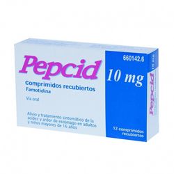 Pepcid 10 mg comprimidos recubiertos