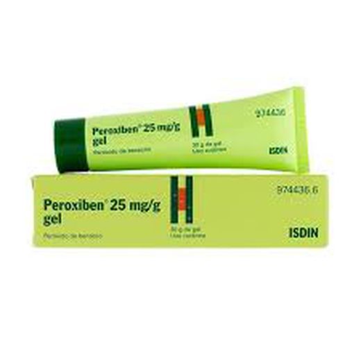 PERÒXIBEN 25MG/G GEL CUTANEI 1 TUB 30G