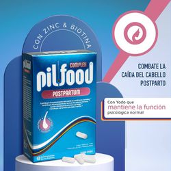 Pilfood complexo pós-parto 90 cápsulas