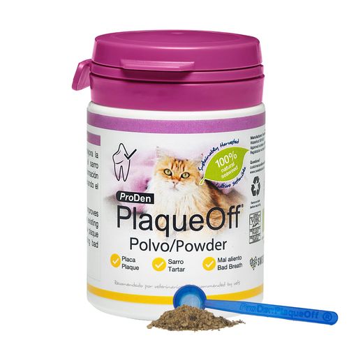 Plaqueoff Perro/Gato Polvo 40 gr