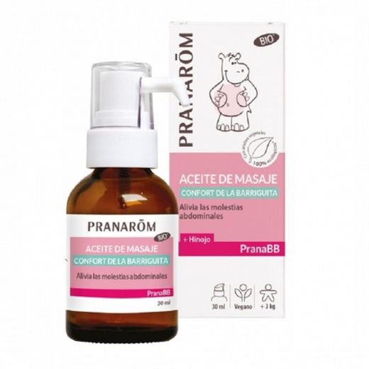 PranaBB oli de massatge confort panxeta 30 ml
