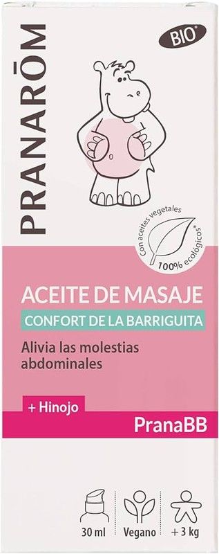 PranaBB oli de massatge confort panxeta 30 ml