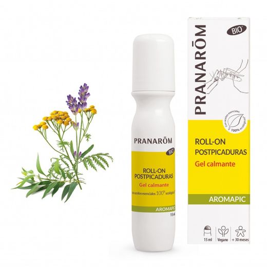 Pranarom Aromapic Roll-On postpicaduras gel calmante vegano 15 mL