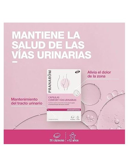 Pranarom càpsules Confort vies urinàries