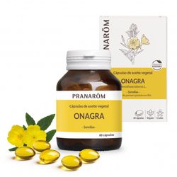 Pranarom cápsulas de aceite vegetal de onagra 60 cápsulas
