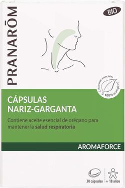 Pranarom Cápsulas Nariz-Garganta
