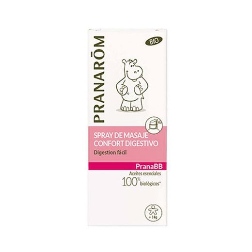 Pranarom Spray de massatge - Confort digestiu