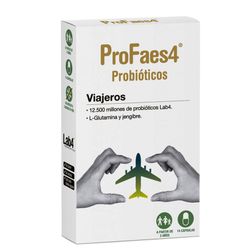 Profaes 4 probióticos viajeros 14 cápsulas