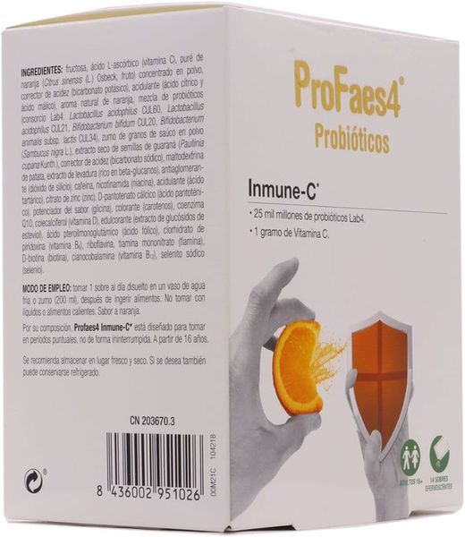 Profaes4 immuno-C 14 sachês