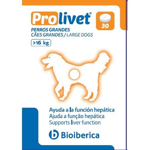 Prolivet perros grandes >16Kg 30 comprimidos palatables