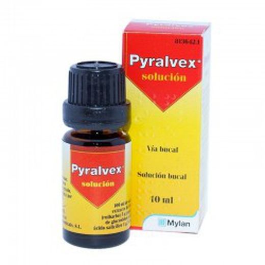 Pyralvex 10 mg/ml + 50 mg/ml Solución bucal 1 frasco 10 ml
