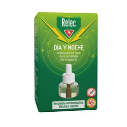 Relec antimosquitos día y noche recambio liquido para dispositivo eléctrico