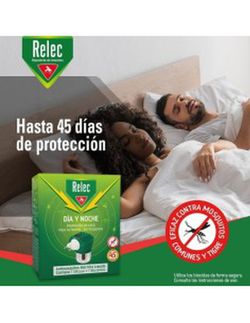 Relec Día y noche antimosquitos eléctrico 1 unidad