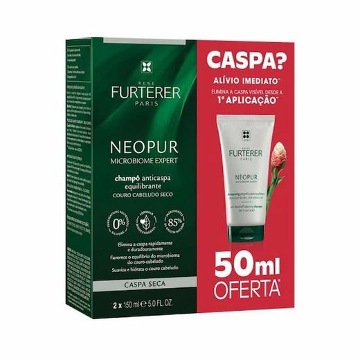 Rene Furterer Neopur Champu Caspa Grasa Pack 40% 2nda Unidad 150 Ml