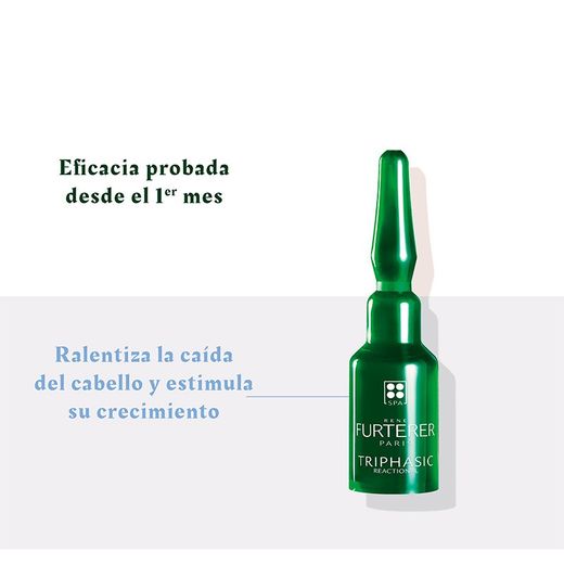 Rene Furterer Triphasic Reactional Queda de Tratamento 12 Ampolas 5 Ml