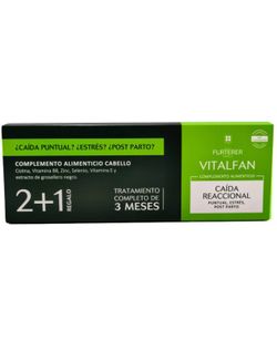 Rene Furterer Vitalfan Reaccional Pack 3 X 30 Capsulas