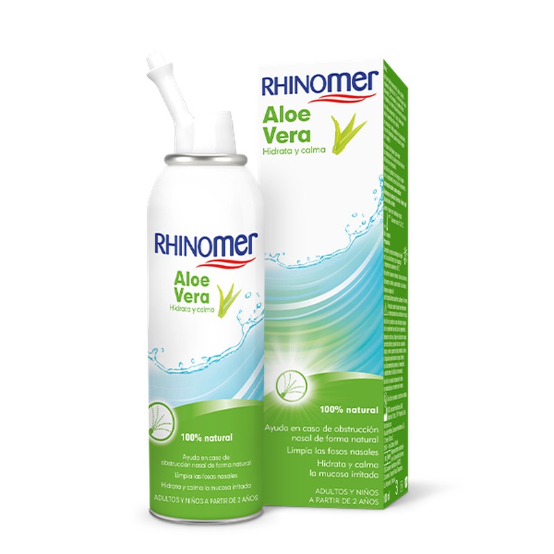 Rhinomer Aloe vera Spray nasal con agua de mar 100 ml — Farmacia y