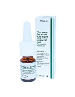 Rhinospray Eucaliptus 1,18 mg/ml Solució Per Polvorització Nasal 1 Flascó 10 ml
