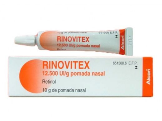 Rinovitex 12.500 UI/g POMADA NASAL 1 TUBO 10 g